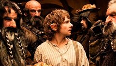 Bilbo Pytlík (Martin Freeman) se svou novou družinou. | na serveru Lidovky.cz | aktuální zprávy