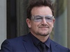 Bono, frontman skupiny U2 a filantrop
