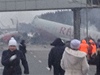 Letadlo spolenosti Red Wings, kter havarovalo nedaleko Moskvy