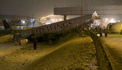 Nehoda letadla spolenosti Red Wings