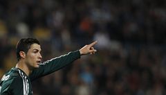Fotbalista Realu Madrid Cristiano Ronaldo