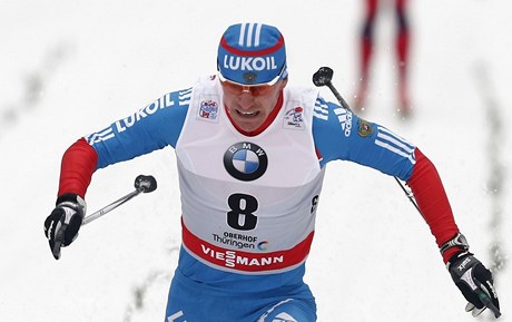Ruský běžec na lyžích Maxim Vylegžanin