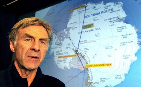 Britský cestovatel se vydal na zimní pechod Antarktidy 