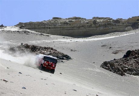 Kamion Alee Lopraise na Rallye Dakar