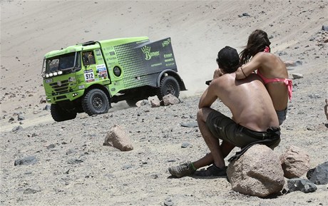Kamion Martina Kolomého na Rallye Dakar