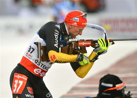 Německý biatlonista Florian Graf