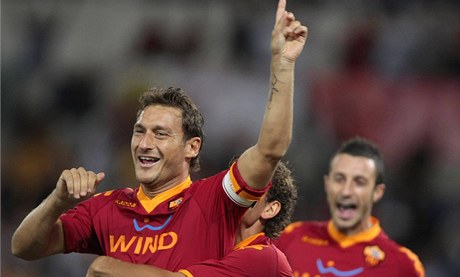 Kapitán fotbalist AS ím Francesco Totti 