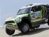 Vítz 2. etapy Rallye Dakar v kategorii automobil Francouz  Stephane Peterhansel