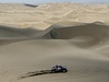 Automobilový závodník Carlos Sainz ze panlska na Rally Dakar