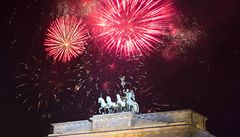 Oh�ostroj nad Braniborskou bránou