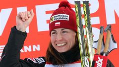 Polská bkyn na lyích Justyna Kowalczyková