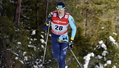 Kazašský běžec na lyžích Alexej Poltoranin