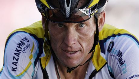 Bývalý cyklista Lance Armstrong z USA