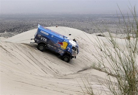 Kamiony Ruda Andreje Karginova na Rallye Dakar