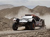 Automobilový závodník Guerlain Chicherit z Francie na Rallye Dakar