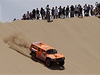 Automobilový závodník Robby Gordon z USA na Rallye Dakar 