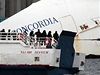 Costa Concordia ztroskotala u ostrova Giglio 13. ledna 2012.