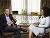Lance Armstrong v televizní show Oprah Winfreyové.