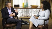 Lance Armstrong v televizní show Oprah Winfreyové.