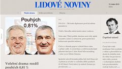 Volební číslo pro iPad | na serveru Lidovky.cz | aktuální zprávy