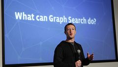 Šéf Facebooku Mark Zuckerberg představil novou vyhledávací službu | na serveru Lidovky.cz | aktuální zprávy