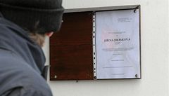 Parte vyv�ené na h�bitov� v Malenicích.