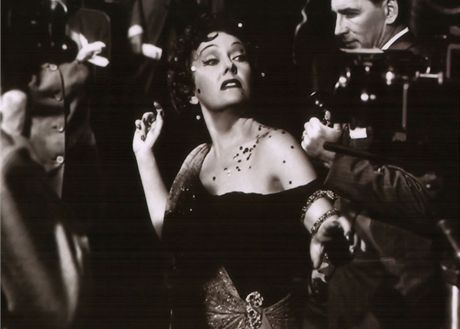 Poslední detail v kariée. Hvzda nmých film Norma Desmondová (G. Swansonová)