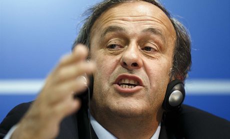 Prezident UEFA Michel Platini