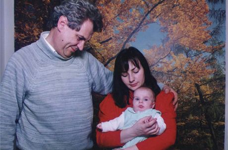 Milo Zeman s manelkou Ivanou a jejich dcerou Kateinou