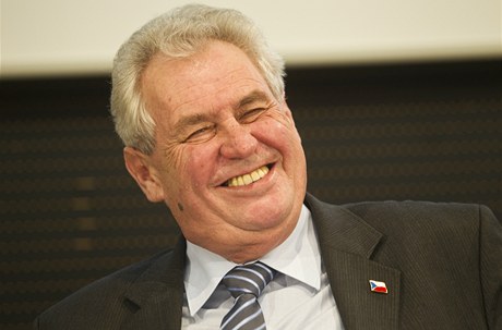 Miloš Zeman před prezidentským duelem