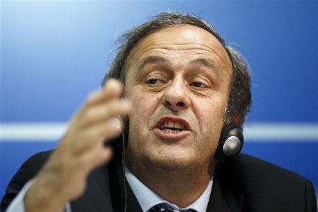 Prezident UEFA Michel Platini