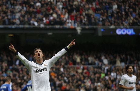 Fotbalista Realu Madrid Cristiano Ronaldo