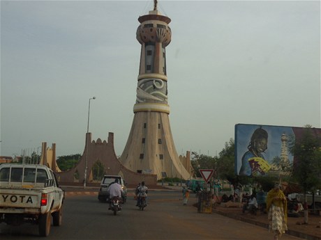Bamako, hlavní msto Mali.
