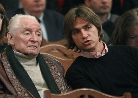 Sergej Filin (vpravo) na snímku z roku 2011