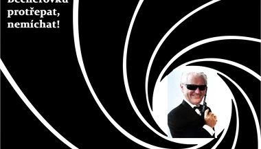 Milo Zeman jako James Bond