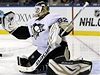 Tomá Vokoun pi premiée za Pittsburgh Penguins.