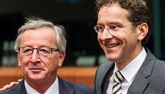 Junckera v ele Euroskupiny vystd Nizozemec Dijsselbloem 