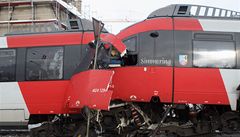 Sráka vlak ve Vídni