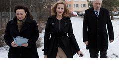 Ivana Zemanová s manelem a dcerou Kateinou