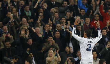 Varana z Realu Madrid slaví branku.