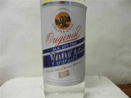 Vodka Likérky Drak bez kolku a s metanolem