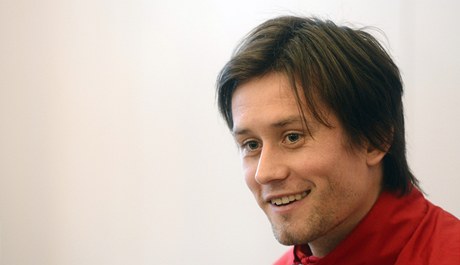 Kapitán eských fotbalist Tomá Rosický