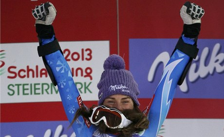 Slovinská lyžařka Tina Mazeová