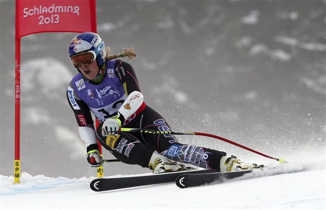 Americká ly�a�ka Lindsey Vonnová