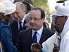 Francouzský prezident Hollande piletl do Mali