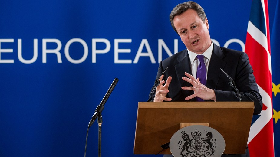 Britský premiér David Cameron