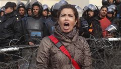 Páte�ní protesty v Káhi�e