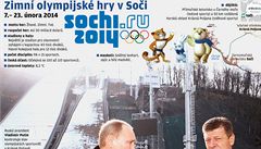 Grafika - zimní olympiáda v So�i