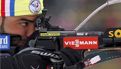Francouzský biatlonista Martin Fourcade 