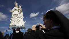 V Bolívii mají největší sochu v Latinské Americe, Pannu Marii 